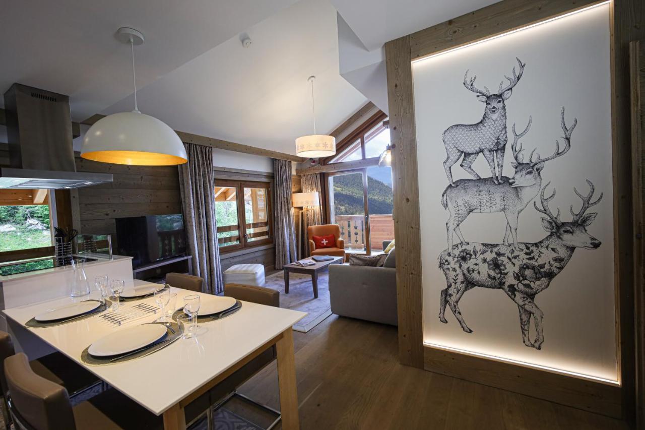 Residence L'Hevana - Appartements De Prestige Meribel Centre Exterior photo